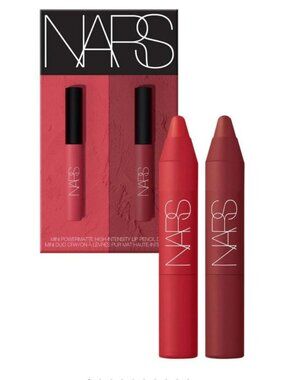 NARS Powermatte Lip Pencil Duo in Dragon Girl & Cruella